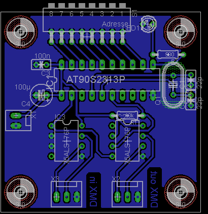 Board DMX-Abschalter