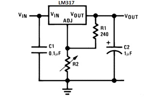 LM317 Schaltung